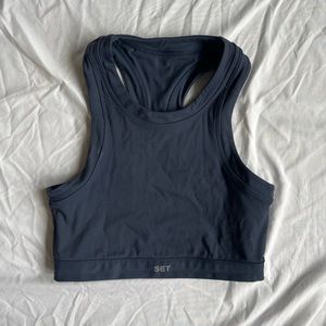 SET Active Sportbody High Neck Bra in Oxford